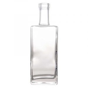 750ml Square Gin bottle